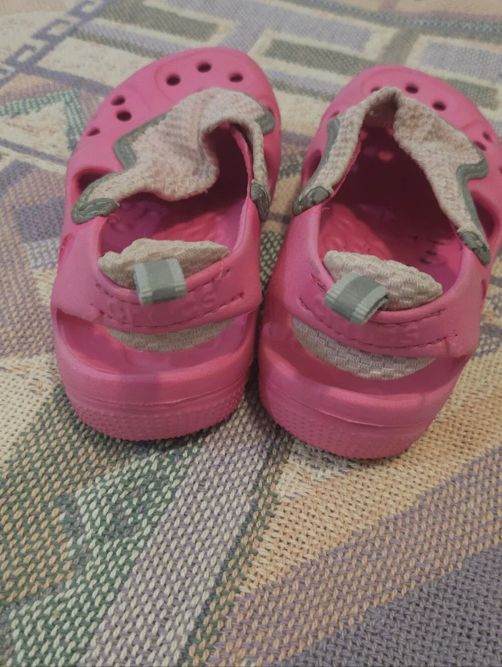 Crocs Micah II Water Beach Shoes Hot Pink Size 10c